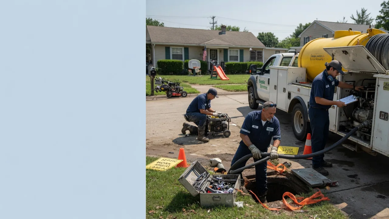 Septic Tank Pumping in Morristown, IN near me